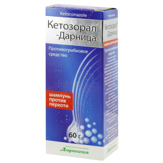 Кетозорал-Дарниця шампунь 2 % 60 г